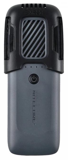 Repelentas uodams Nitecore EMR20, juoda sp.