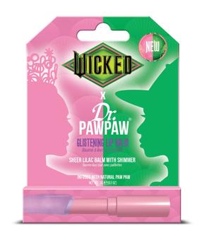 Lūpu balzams Dr. Paw Paw Wicked Glistening, 3 g, transluscent lilac