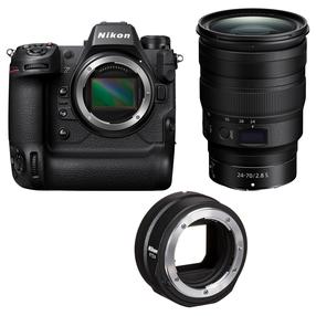 Bezspoguļa kamera Nikon Z 9, melna krās.