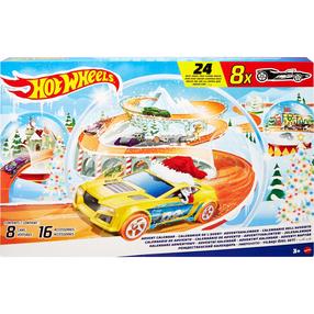 Advento kalendoriai Mattel Hot Wheels 2024 HTG00, 1:64