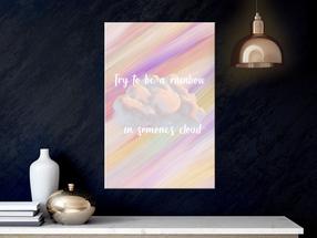 Репродукция Artgeist Try To Be A Rainbow, m-a-0894-b-a, 60 см x 90 см