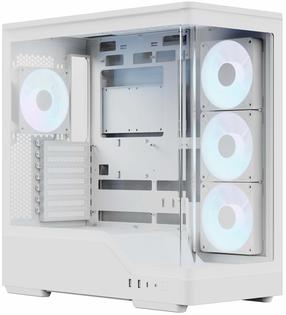 Datora korpuss AeroCool P500A, balta krās.