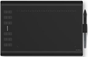Grafinė planšetė Huion Inspiroy H1060P, 360 mm x 240 mm x 10 mm, juoda sp.