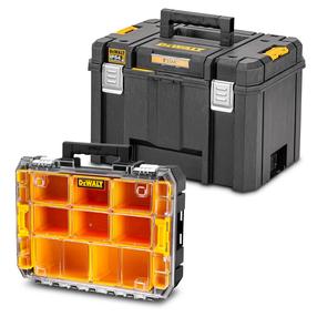 Ящик для инструментов Dewalt Tstak 2in1, 44 см x 33.3 см x 30.2 см, черный цв./желтый цв.