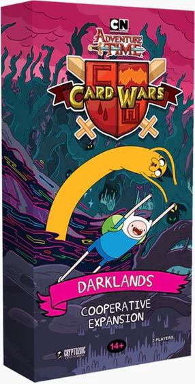 Stalo žaidimo papildymas Cryptozoic Entertainment Adventure Time Card Wars DarkLands Cooperative, EN