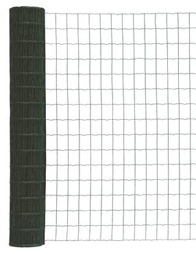 Metināts siets Garden Center, 100 x 75 x 2.1 mm, 80 cm, 25 m, cinkots/pvc