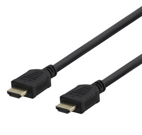 Kaabel Deltaco Baltic, 2 x HDMI-A, 300 cm, must v.