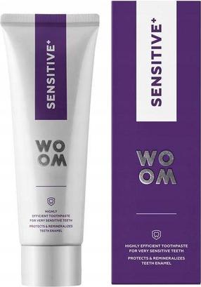Dantų pasta Woom Sensitive+, 75 ml