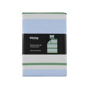 Комплект постельного белья 4Living Milton 653637, многоцветный, 50 x 60 cm, 150 x 210 cm, 2 дет.
