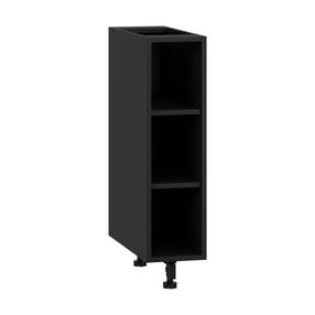 Spintos rėmas, virtuvei Vento D-20/82, 52 cm x 250 cm, 82 cm, juoda sp.
