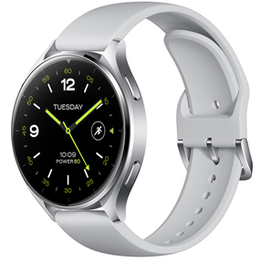 Viedais pulkstenis Xiaomi Watch 2, sudraba krās.