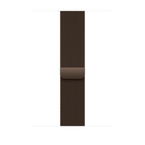 Ремешок для часов Apple Milanese Loop, 46 mm M/L, dark bronze цв.