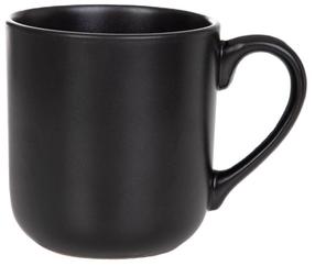 Puodelis Homla Famelio 700859, juoda sp., 0.4 l