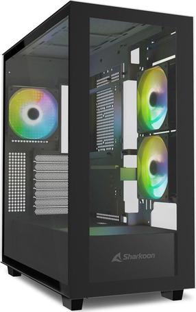 Корпус компьютера Sharkoon Rebel C60, черный цв.