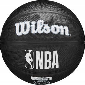 Krepšinio kamuolys Wilson NBA Team Tribute Dallas Mavericks Mini, 3 dydis, juoda sp.