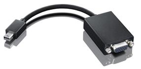 Adapteris Lenovo 03X6865 Mini DisplayPort, VGA, 0.2 m, juoda sp.