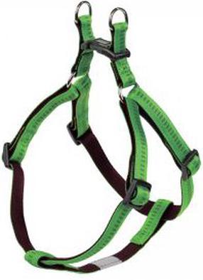 Petnešos šunims Nobby Soft Grip, žalia sp., 400 - 560 mm x 15 mm, S/M