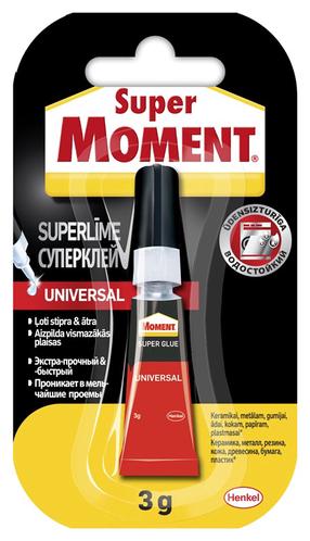 Klijai universalūs Moment, 0.003 kg, skaidri