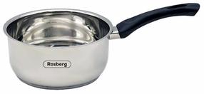 Puodas Rosberg R51210E14K, Ø14 cm, 1 l, sidabro sp.