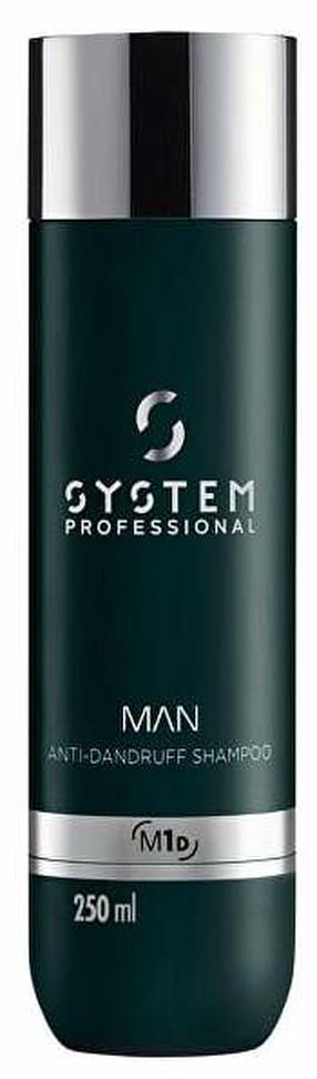 Šampūns Wella Professionals System Professional Man Anti-Dandruff M1D, 250 ml