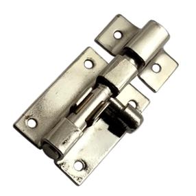 Durvju aizbīdnis Okko GB-1012, niķeļa krās., 4 cm x 3 cm