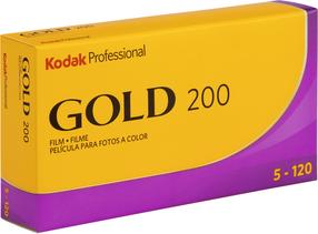 Фотопленки Kodak Professional Gold 200 120, черный цв.