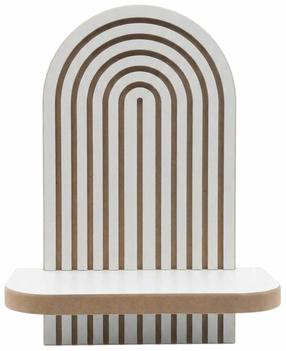 Sieninė lentyna Kalune Design Artmtkwll1D, balta sp., 35 cm x 26 cm x 13 cm