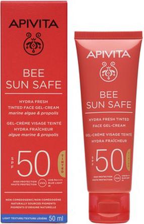Средство для ухода за загаром для лица Apivita Bee Sun Safe Hydra Fresh SPF50, 50 мл