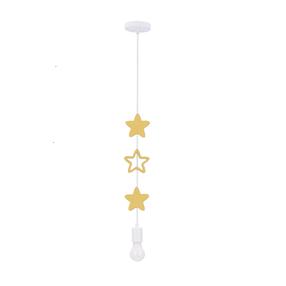 Valgusti rippuv Candellux Lighting Stars, E27, 1 x 20 W, ilma katteta / valge v.