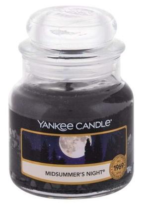 Žvakė, aromatinė Yankee Candle Midsummer´S Night, 20 - 30 h, 104 g, juoda sp.
