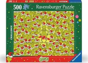 Пазл Ravensburger Grinch, 36 см x 49 см, 500 шт., многоцветный