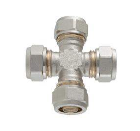 Rist (nelja haruga) TDM Brass 1085, D16, messing/nikkel