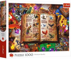 Dėlionė Trefl Atlas of Fantastic Birds, 68 cm x 48 cm, 1000 vnt.