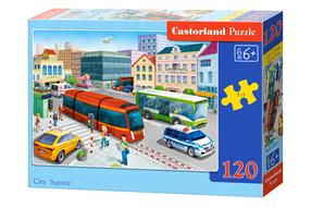 Pusle Castorland City Square 13555, 23 cm x 32 cm, 120 tk, mitmevärviline