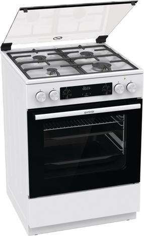 Dujinė viryklė su elektrine orkaite Gorenje GKS6C70WF