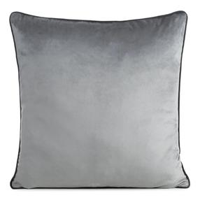 Dekoratīvs spilvena pārvalks Gaja JA151-18, grafīta krās., 60 cm x 60 cm