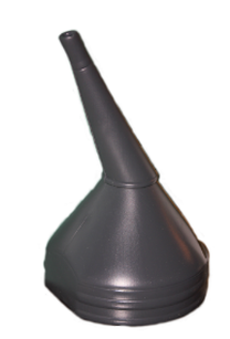 Piltuvas, plastikas, Ø 210 mm, juoda sp.