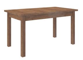 Valgomojo stalas išskleidžiamas ADRK Rodos 59, ruda sp./rusva sp., 140 - 180 cm x 80 cm x 76 cm