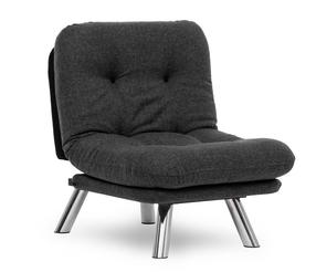 Sofa-lova Atelier Del Sofa Misa Small Solo, tamsiai pilka sp., 78 x 70 cm x 85 cm