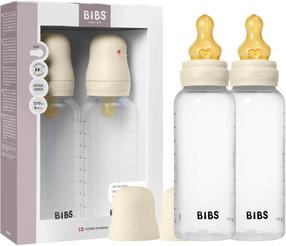 Buteliukų rinkinys Bibs, 270 ml, 2 mėn., smėlio sp.