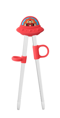 Valgymo lazdelės Marcus & Marcus Kids Training Chopsticks Macruc, 3 m., plastikas, raudona sp.