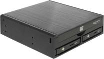 Adapteris Delock 5.25″ Rack for Slim Drive + 2 x 2.5″ SATA, melna krās.