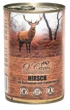 Šlapias šunų maistas O'Canis Deer & Buckwheat, 0.4 kg