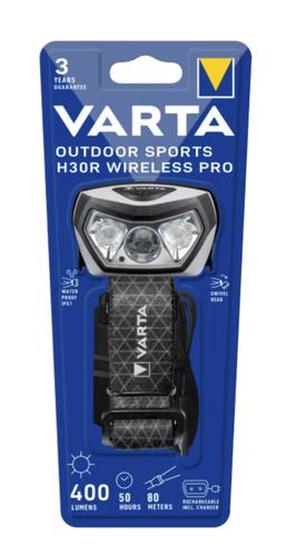 Фонарь на голову Varta Wireless Pro H30R