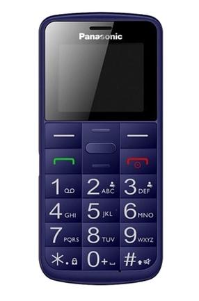 Telefons ar pogām Panasonic KX-TU110, 32 MB, zila krās.