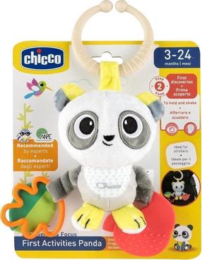 Rotaļlietas ratiem Chicco Sense & Focus First Activities, daudzkrāsaina