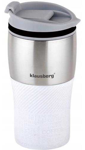 Termopuodelis Klausberg KB-7627, 0.320 l, balta sp.