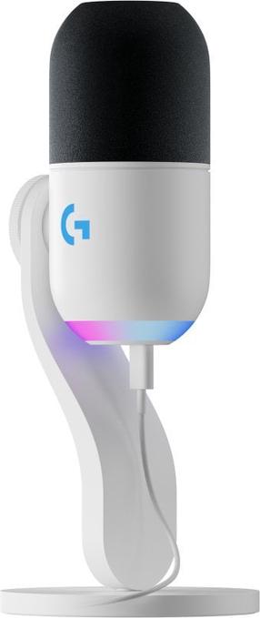 Stalinis mikrofonas Logitech G Yeti GX, balta sp.