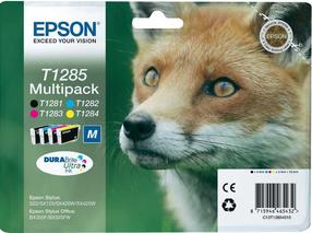 Rašalinio spausdintuvo kasetė Epson T1285, įvairių spalvų
