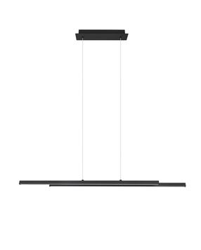 Valgusti rippuv Reality Odio R37882132, LED, 3000 °K, 1 x 22 W, must v. / must v.